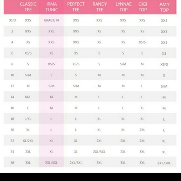 LuLaRoe / Irma top XXS(2 for $10) - Picture 6 of 8